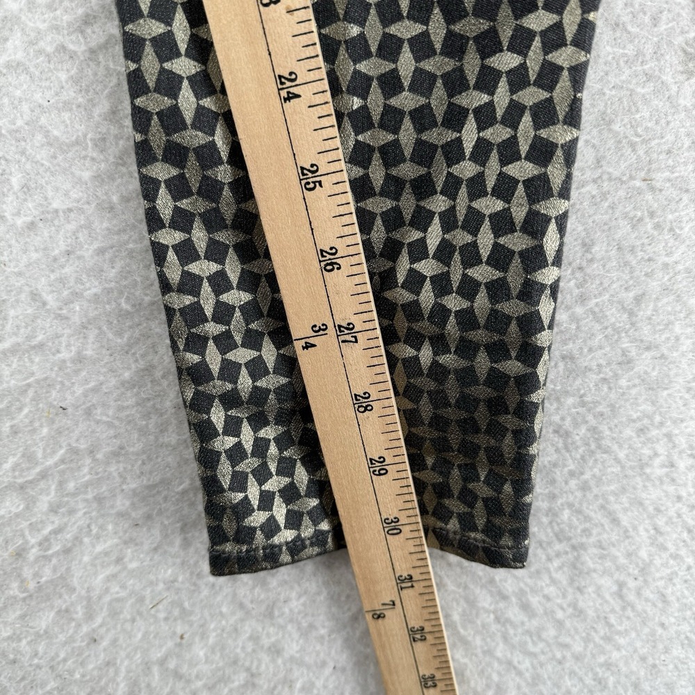 Armani Exchange Pants‎ Womens 24 Skinny Stretch Printed Coated Leggings NWT - Picture 6 of 8